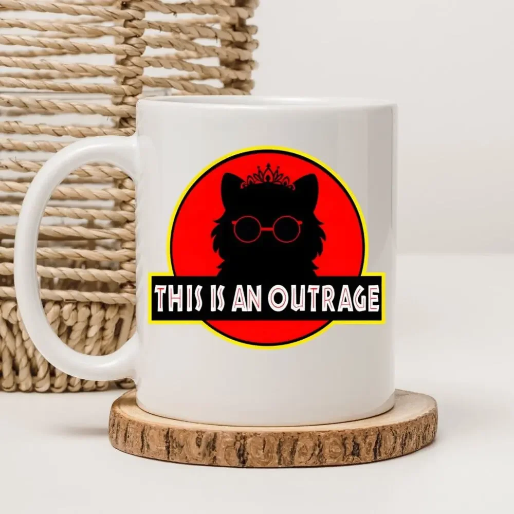Dungeon Crawler Carl 15 oz Mug Coffee Cup Donut Cat Funny Novel Book 5 - Picture 1 of 2